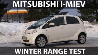 Mitsubishi i-MiEV range test