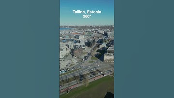 Tallinn from Above: 360° Drone View of Estonia’s Fairytale Capital 🏰🇪🇪