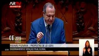 29-11-2018 - Encerramento e Votação Final Global do Orçamento do Estado para 2019 | Carlos César