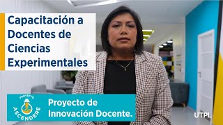 #VisibilizaciónAscendere | Capacitación a docentes de Ciencias Experimentales