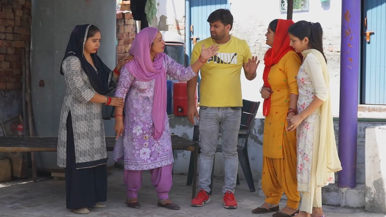 घर के बीच दीवार !! दिल छू लेने वाली वीडियो !! हरियाणवी पारिवारिक नाटक !! HF Dishu