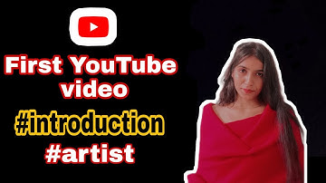 My First YouTube video|Introducing my YouTube channel|Intro for art channel.