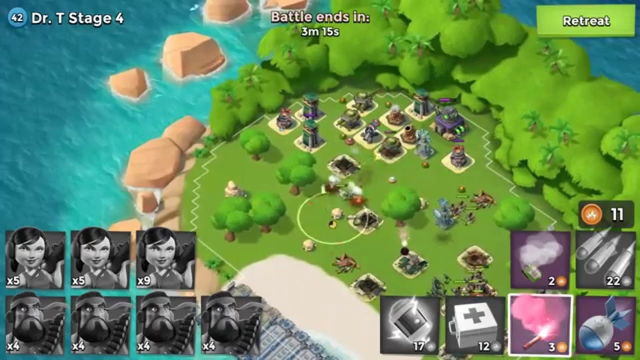 Boom Beach - Dr  Terror's  Terror stage 4-7 level 42 (78)