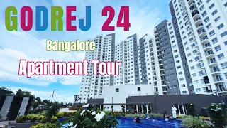GODREJ24 I Apartment Tour Video | Bangalore | Modern I 3BHK #flat #home #apartment #bangalore
