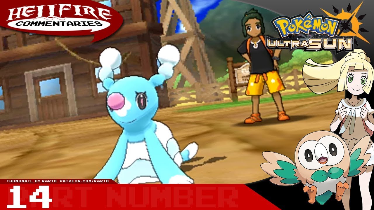 Pokemon Ultra Sun playthrough [Part 14: Route 4 Rumble] - YouTube