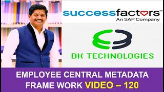 Metadata Framework | Framework | Metadata | Success Factors Metadata | DK TECHNOLOGIES