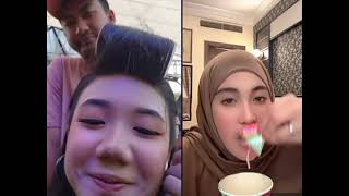 Sherly Kdi And Fellow Artist Om Adella Meet And Greet