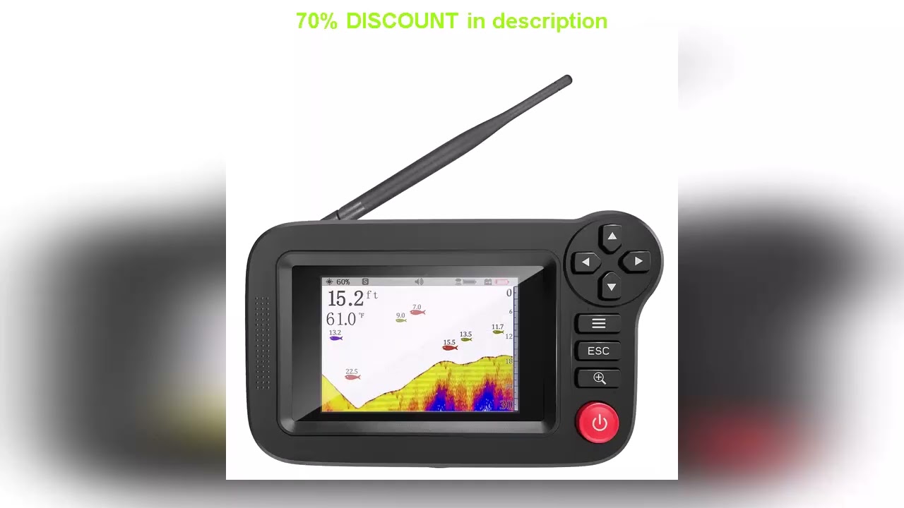 Why Everyone’s Talking About This Product! Smart Fish Finder - Portable Fish Finder and Depth Find