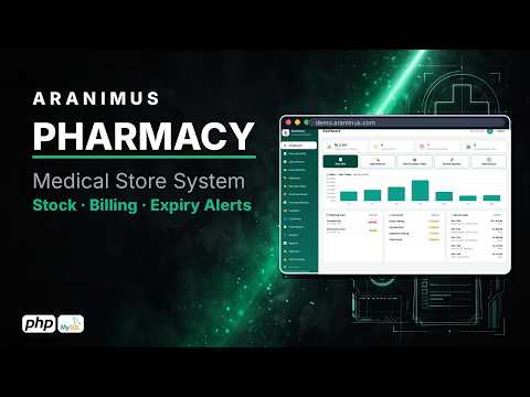 Pharmacy Management System (PHP & MySQL) — Full Walkthrough