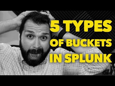 5 TYPES OF BUCKETS IN SPLUNK