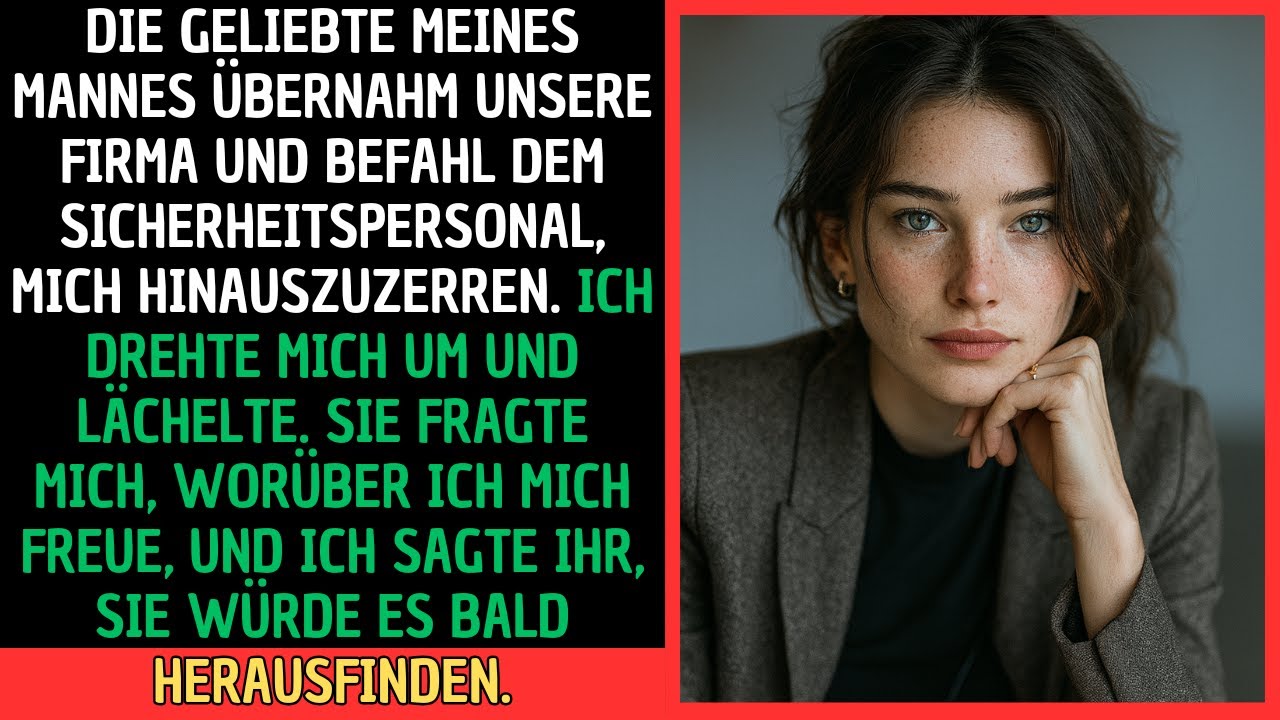Die Geliebte meines Mannes übernahm unsere Firma und befahl Sicherheitsleuten, mich hinauszuzerren …