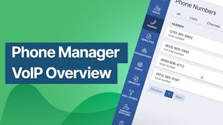 How to Use the Phone Manager VoIP in GoCRM - Overview