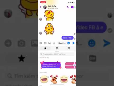 Video Cách làm hộp quà trong Messenger - youtube