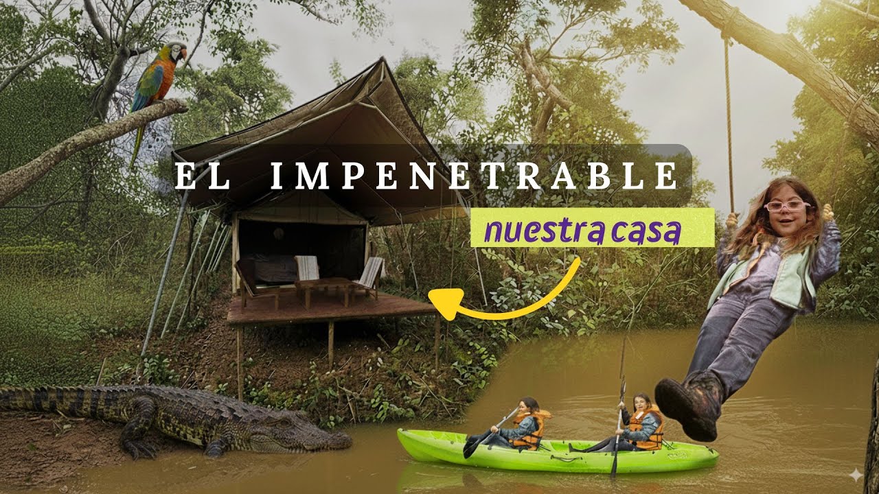 Viviendo en el IMPENETRABLE 🌳🐆 en FAMILIA - Chaco, Argentina.