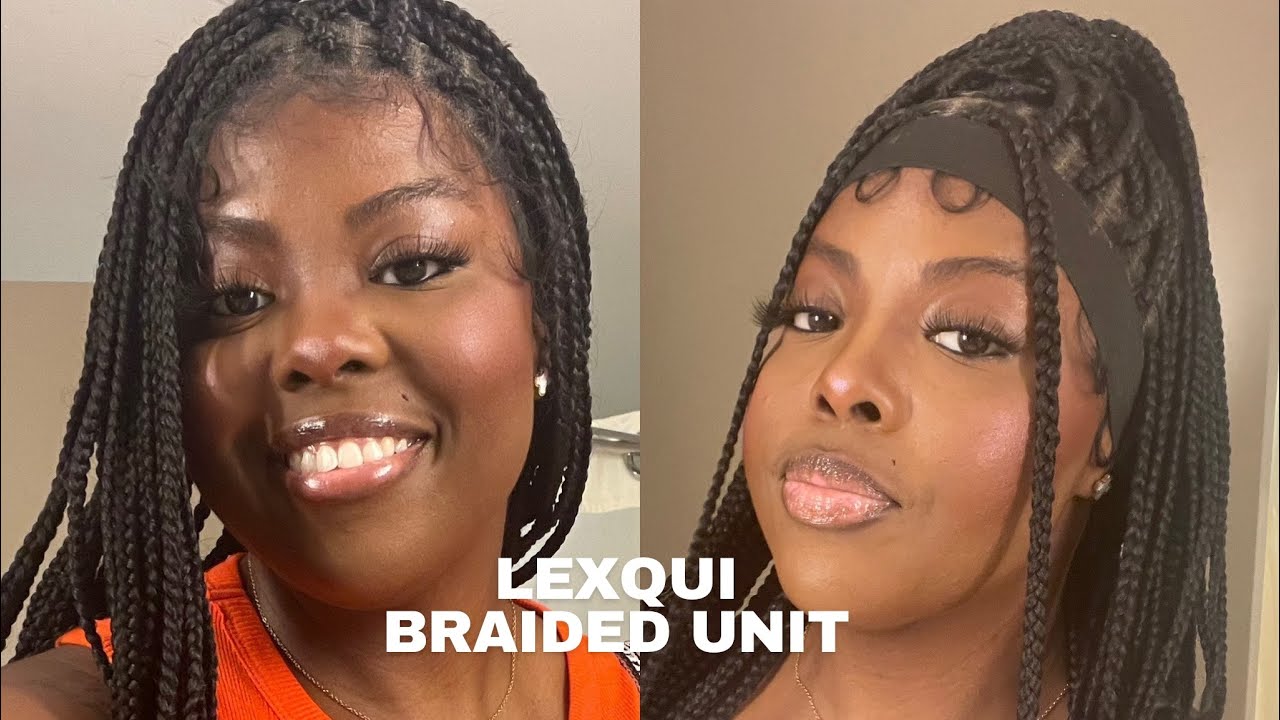 🔥🔥Instant 38 inch knotless box braids 🤩 | Amazon braided unit | instant ...