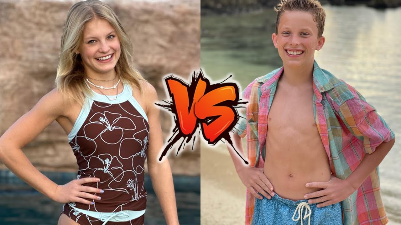 Payton Myler VS Paxton Myler (Ninja Kidz TV) Glow Up Transformation ...