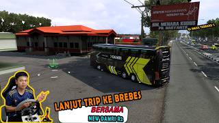 MENEMBUS BATAS PROVINSI! Trip Bus DAMRI Cirebon (Jabar) Menuju Brebes (Jateng) - ETS2