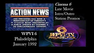 WPVI 6 Stuff (Cinema 6, Action News), January 1992