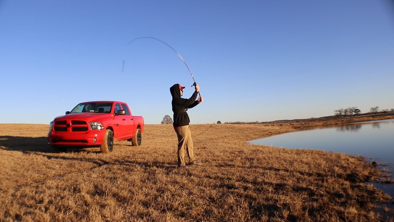 Fishing the GARY YAMAMOTO ranch!! *Winter STRUGGLE* YouTube