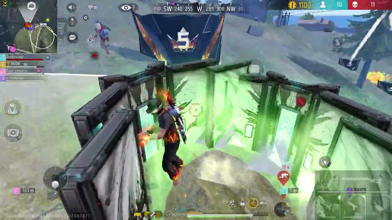 BR Rank W/ Random Players 3😱💫