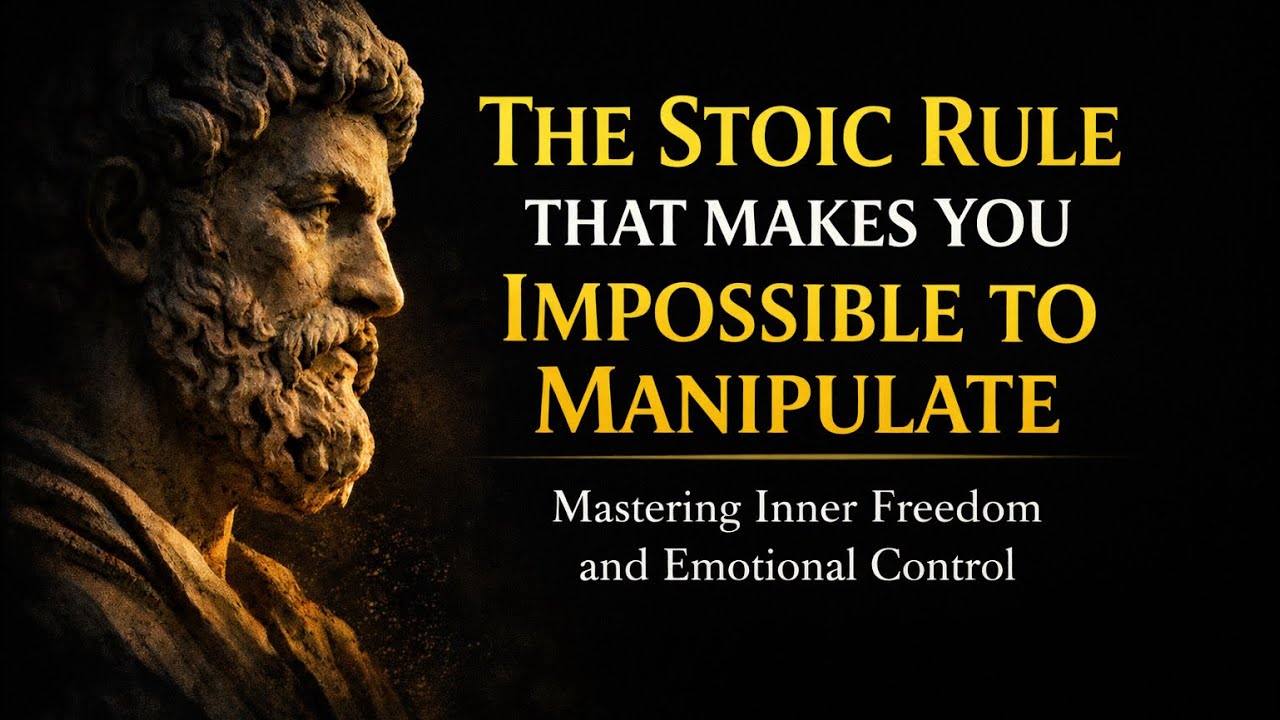 The Stoic Rule That Makes You Impossible to Manipulate
