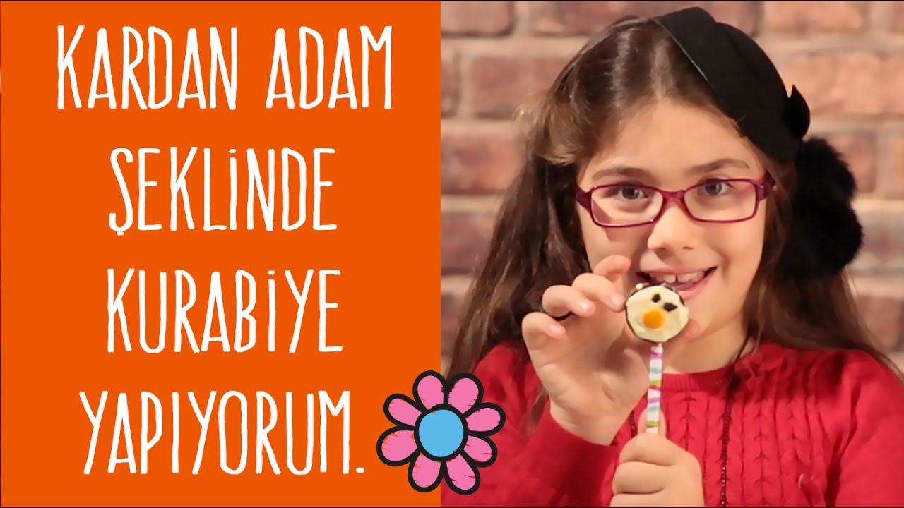 KARDAN ADAM ŞEKLİNDE KURABİYE YAPIYORUM YouTube