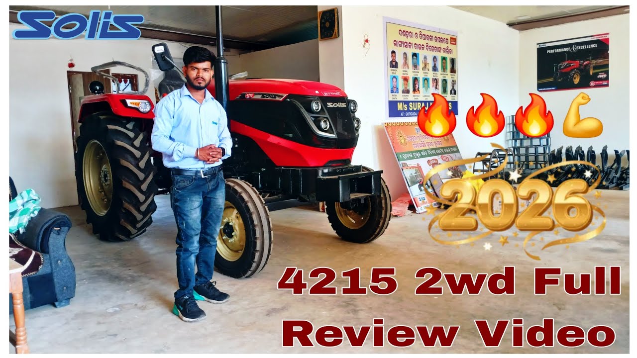 Solis 4215 2wd 43hp Tractor Full Review & 7 Futures 🔥🔥💪👍