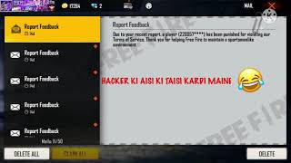 #Shorts #reporthackers #makegamefair #freefire HACKERS KI AISI KI TAISI KARDI MAINE