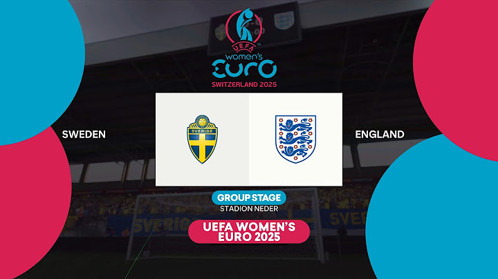 Sweden vs England - UEFA Women's EURO 2025 - 17th July 2025 Full Match 4K - FC 25 Simulation