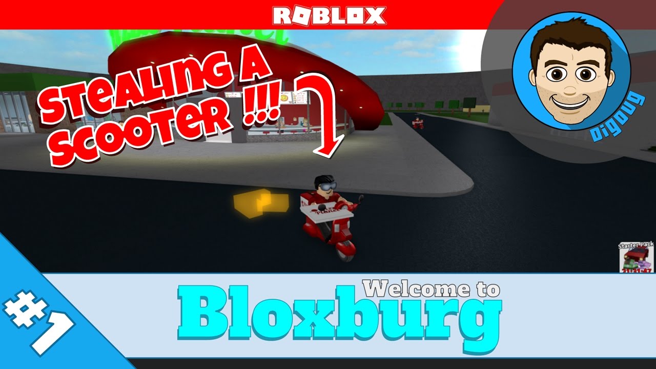 Kick scooter in Roblox Welcome to Bloxburg