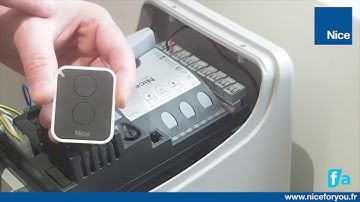 How to program an Nice OXI remote control in Mode 1 ?