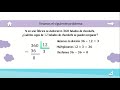 Matemática - Sétimo grado - Problemas algoritmo de la división