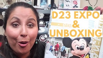 Disney D23 Unboxing And D23 Expo Chit Chat
