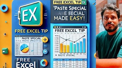 Paste special in excel | #exceltutorial #pastespecial