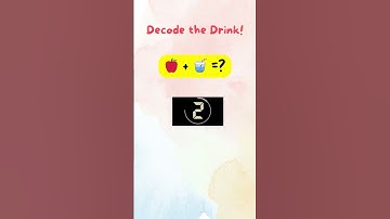 Riddle Challenge: Can You Decode These Drink Emojis?#RiddleChallenge #riddlesfun  #brainsforkids