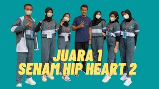 Penampilan Senam Hip Heart 2 Beregu SMA Plus Negeri 17 Palembang