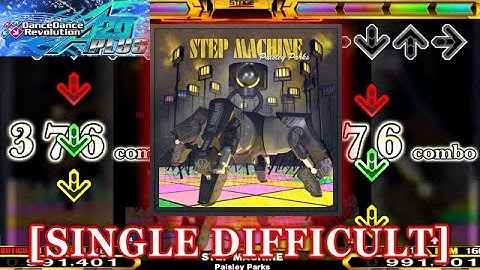 【DDR A20 PLUS】 STEP MACHINE [SINGLE DIFFICULT] 譜面確認＋クラップ