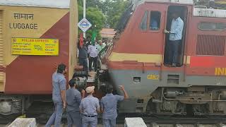 shunting/VPT Station/Kollam express/southern railway