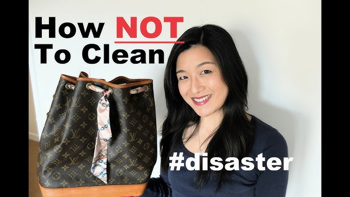 How to clean your #louisvuitton purse @eb.shummy #EBkicks #asmr #bags , Louis  Vuitton Bag