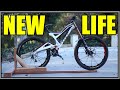 8 YEAR OLD WORLD CUP DOWNHILL BIKE GETS AN UPGRADE