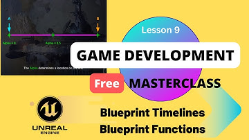 How to do Blueprint Timelines & Blueprint Functions. Crystal cavern Unreal Engine Tutorial Part 9