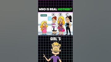 Who is The Real Mother??😱❤#quiz #foryou #quizz #quiztime #quizchallenge #quiztok #triviatime #guessw