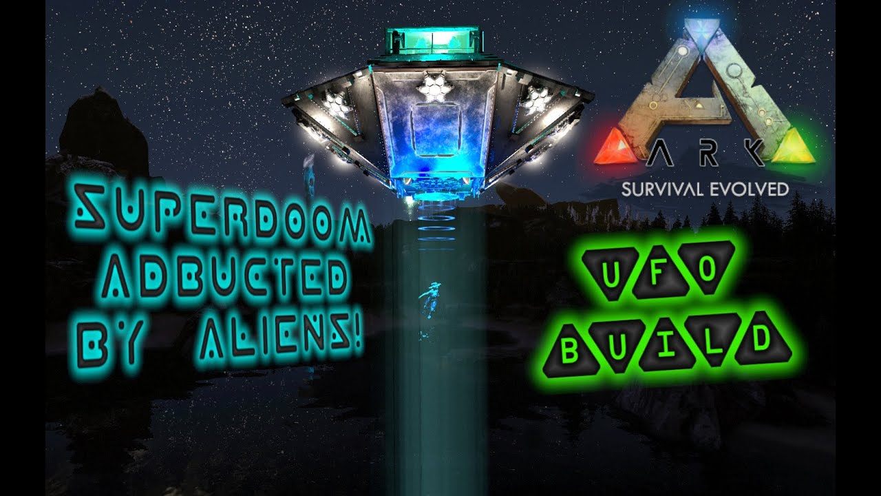 Ark Alien Base Ark:SE - SuperDooM Alien Abduction - UFO Build - Floating Floor ...