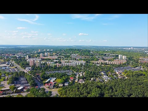 Dąbrowa Górnicza - Gołonóg panorama widok z drona