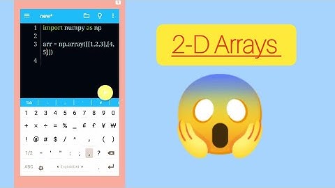 2-D Arrays ।।🔥।।