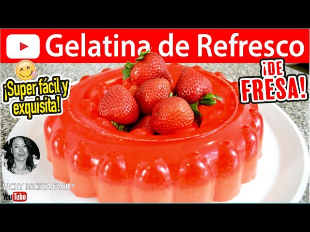 GELATINA DE REFRESCO | Vicky Receta Facil - YouTube