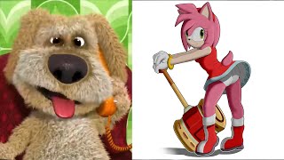 Talking ben reacts to Amy Rose #Sonic