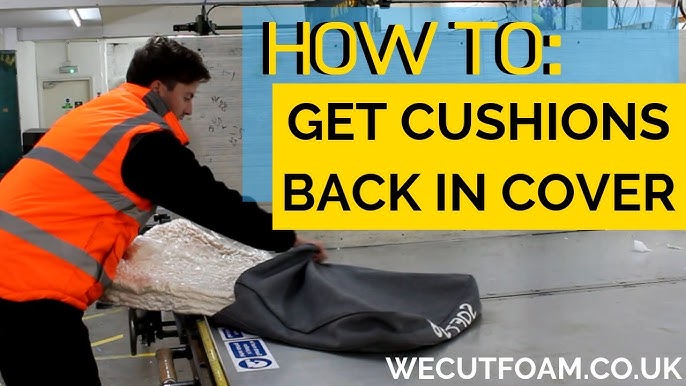 Back Cushion Replacement - Couch Cushions and Chair Cushions with  Upholstery Foam 