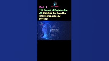 The Future of Explainable AI: Building Trustworthy and Transparent AI Systems! Part 1 #ai #viral