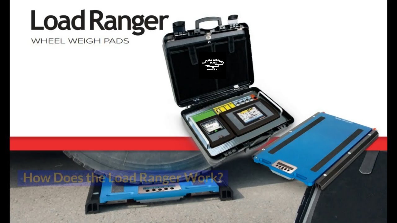 Rice Lake Load Ranger Portable Wheel Scales for Law Enforcement - YouTube